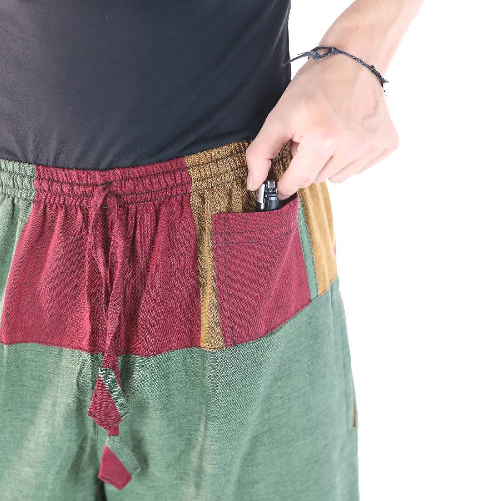 Kunst Und Magie KUNST UND MAGIE Yogahose Pumphose Pluderhose mehrfarbig aus Baumwolle lang Bis zu 65% Rabatt