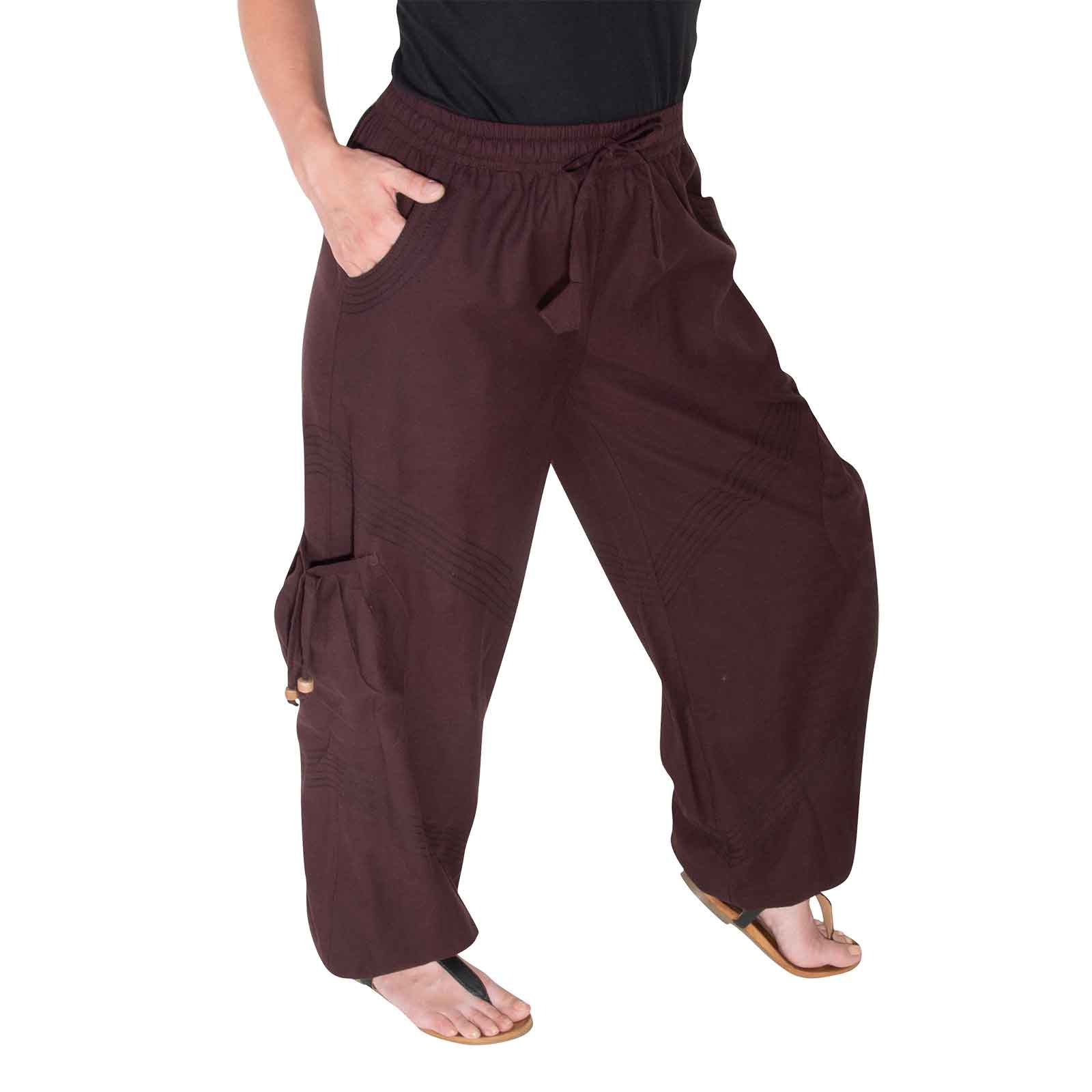 Kunst Und Magie Kunst und Magie Unisex Goa Pluderhose in klassischen Farben