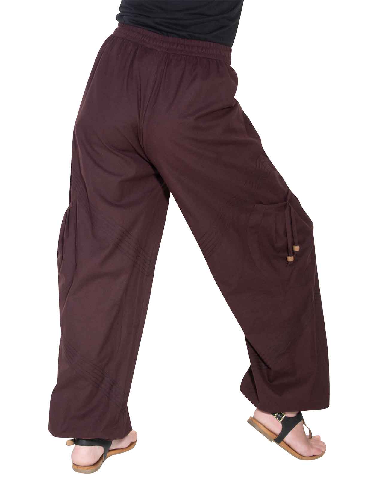 Kunst Und Magie Kunst und Magie Unisex Goa Pluderhose in klassischen Farben Vierteljährliche Förderung