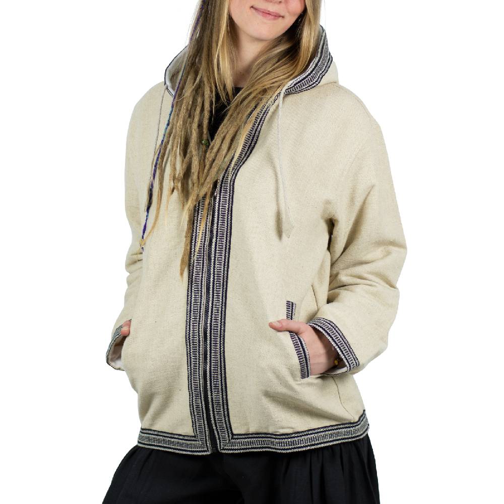 Kunst Und Magie Kunst und Magie Unisex Baumwolljacke mit Fleecefutter und Kapuze Clearance-Verkauf