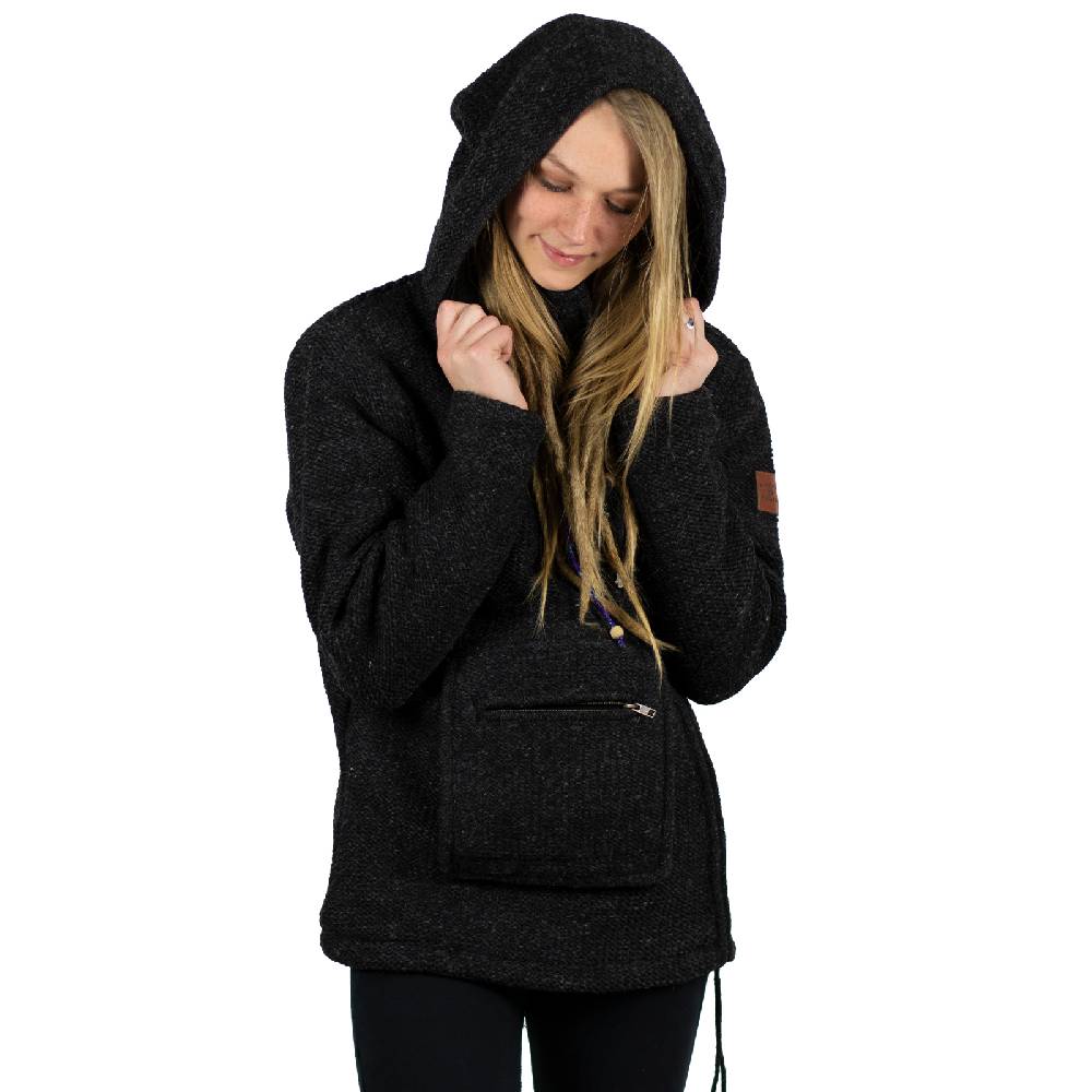 Kunst Und Magie Kunst & Magie Unisex Strick- Wolljacke abnehmbare Zipfelkapuze Kostenloser Versand international