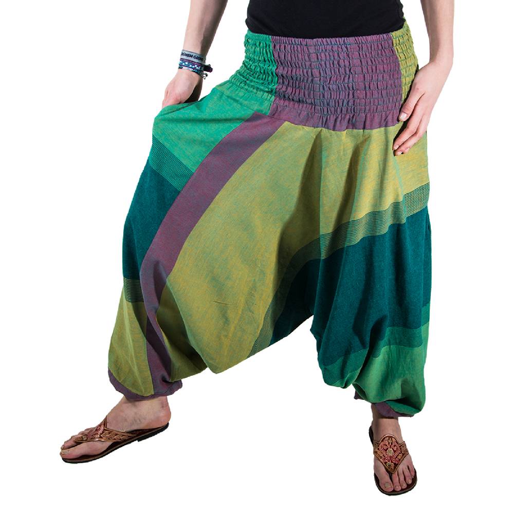 Kunst Und Magie Kunst und Magie Damen orientalische Yoga Freizeit Haremshose Speichern exportieren