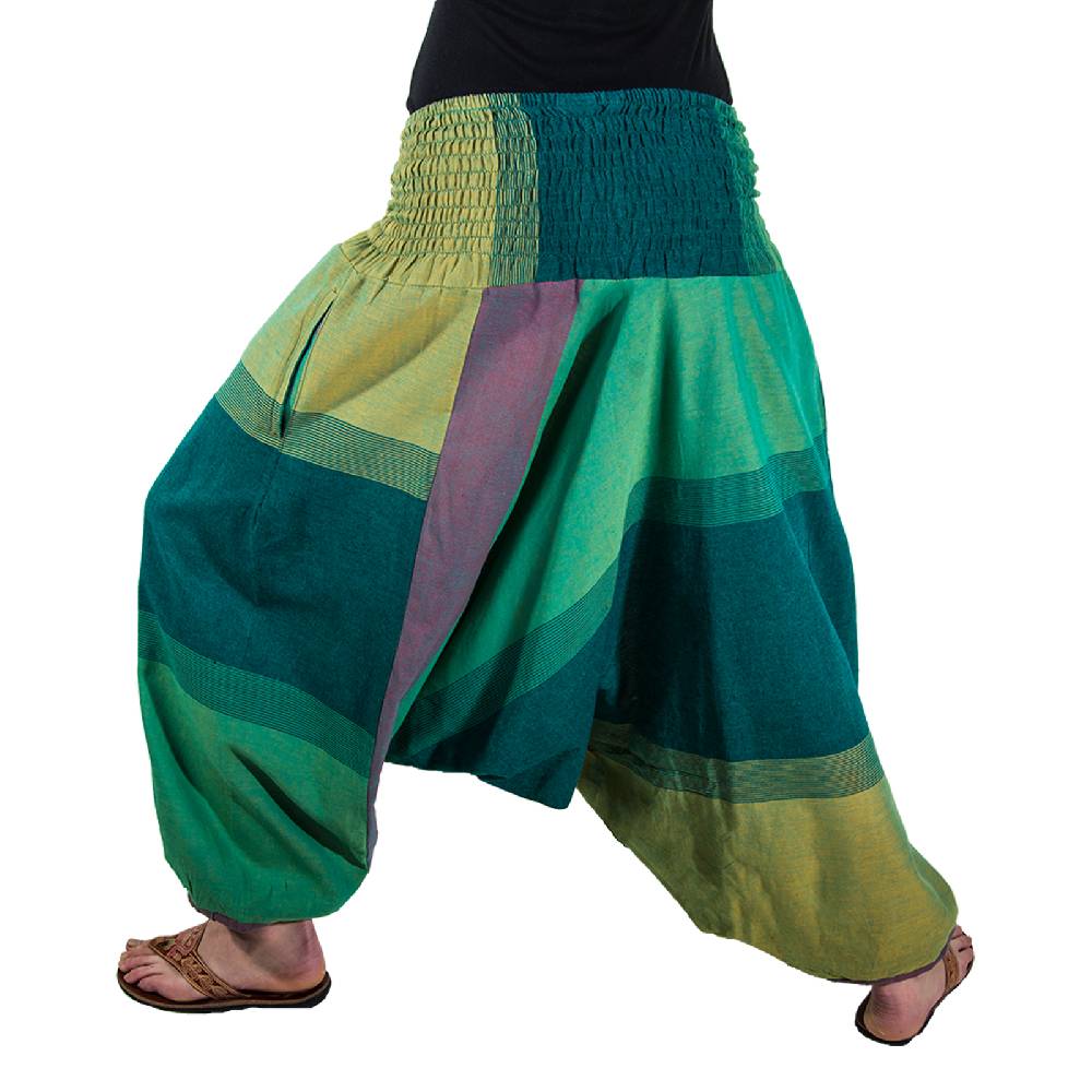 Kunst Und Magie Kunst und Magie Damen orientalische Yoga Freizeit Haremshose Speichern exportieren