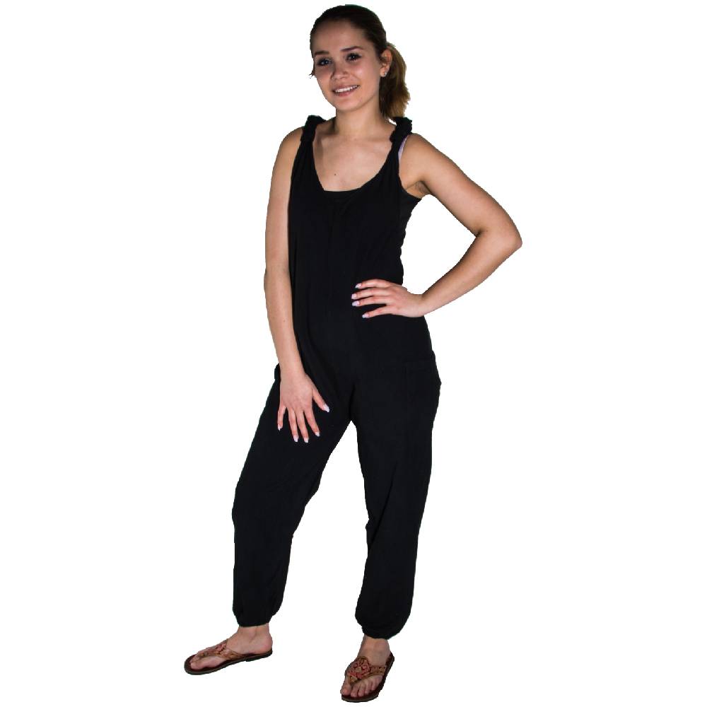 Kunst Und Magie Kunst und Magie alternative Sommer Latzhose Unifarben Im Verkauf