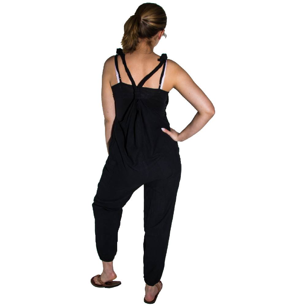 Kunst Und Magie Kunst und Magie alternative Sommer Latzhose Unifarben Im Verkauf