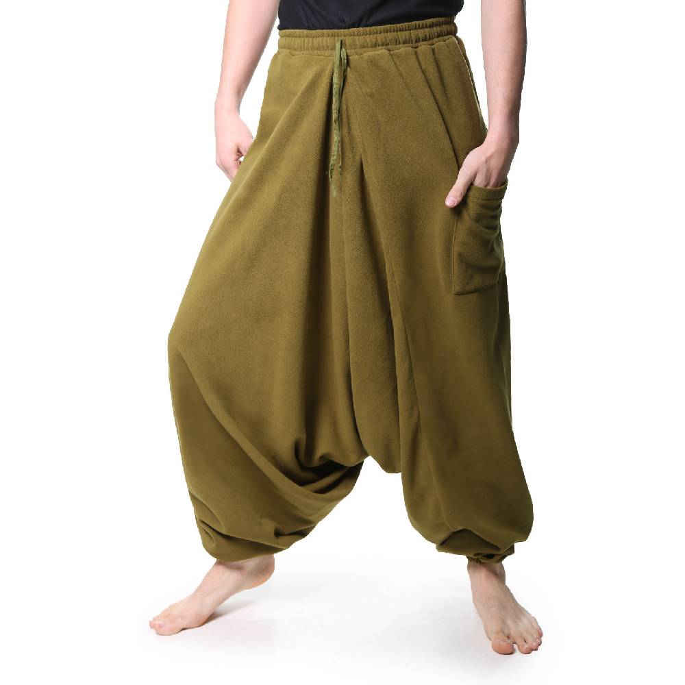 Kunst Und Magie Kunst und Magie Unisex Fleecehose ALADINHOSE Thermo Haremshose Angebote