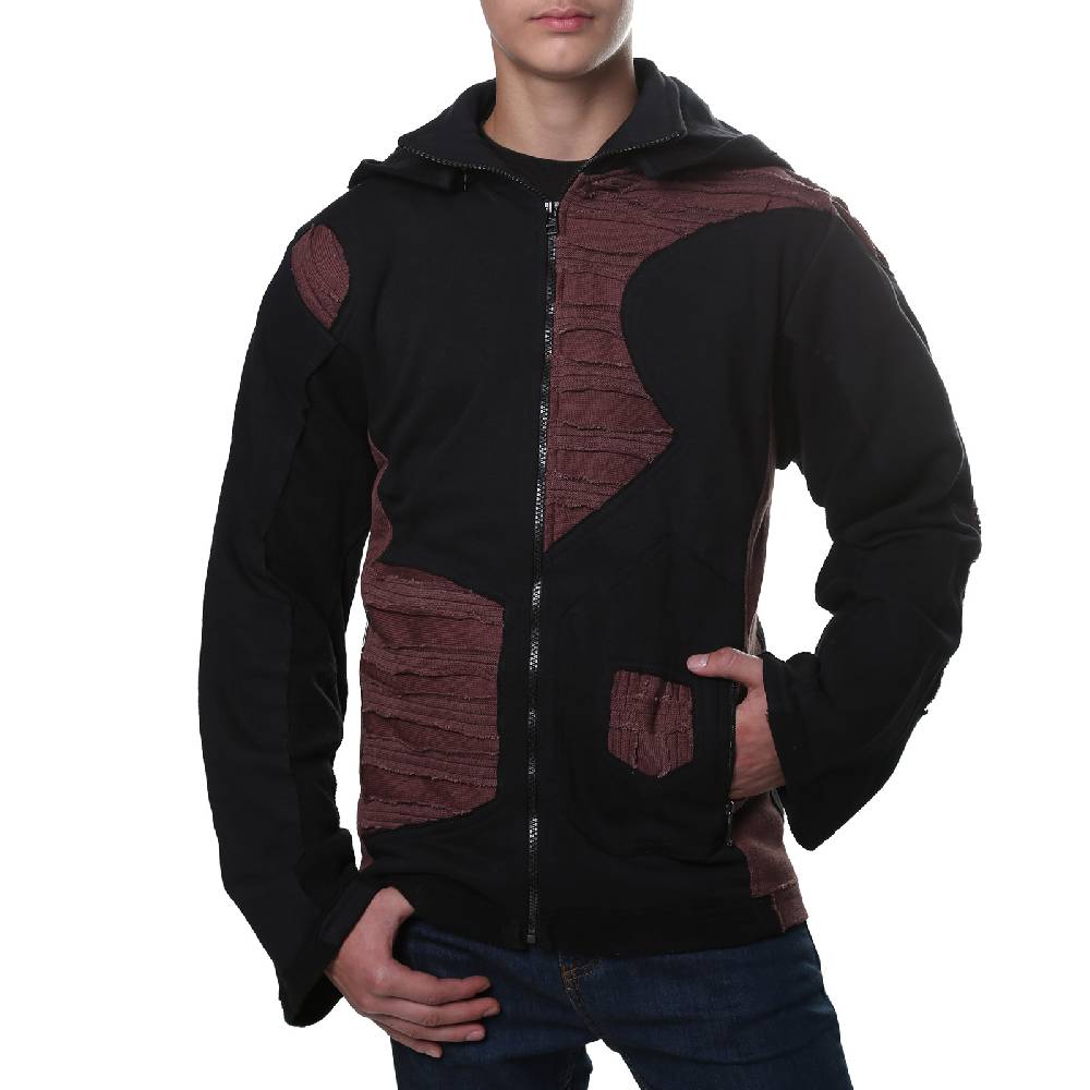 Kunst Und Magie Kunst und Magie Herren Goa Sweatjacke aus Baumwolle Punk Goth Hoody Meist gekauft