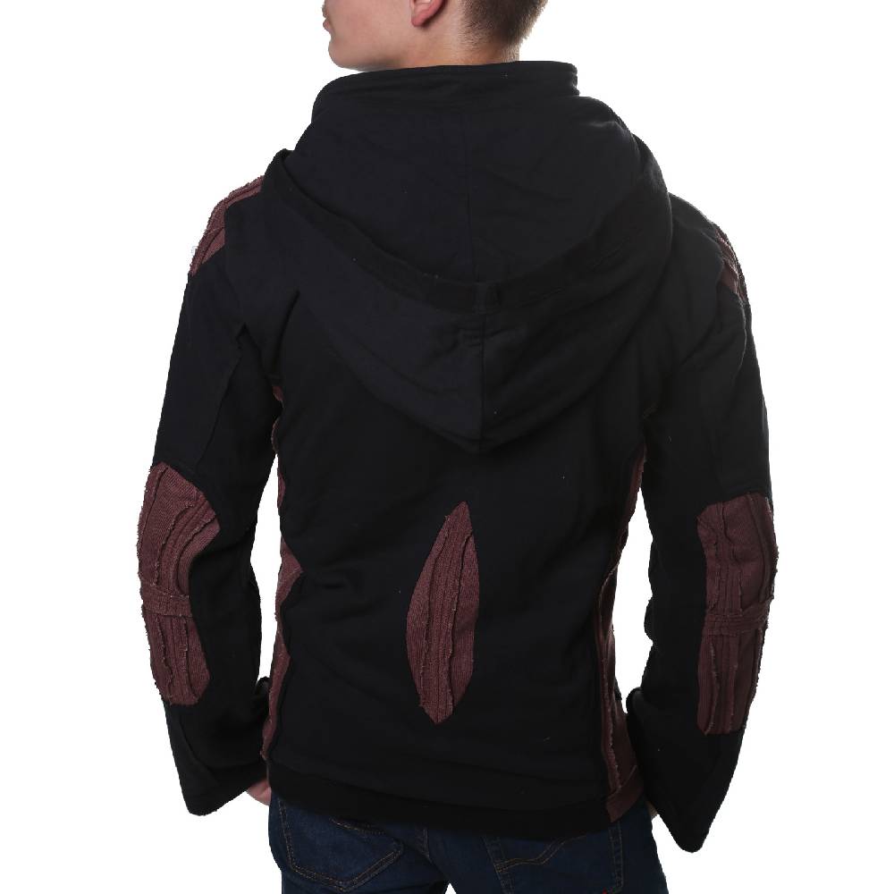 Kunst Und Magie Kunst und Magie Herren Goa Sweatjacke aus Baumwolle Punk Goth Hoody Meist gekauft