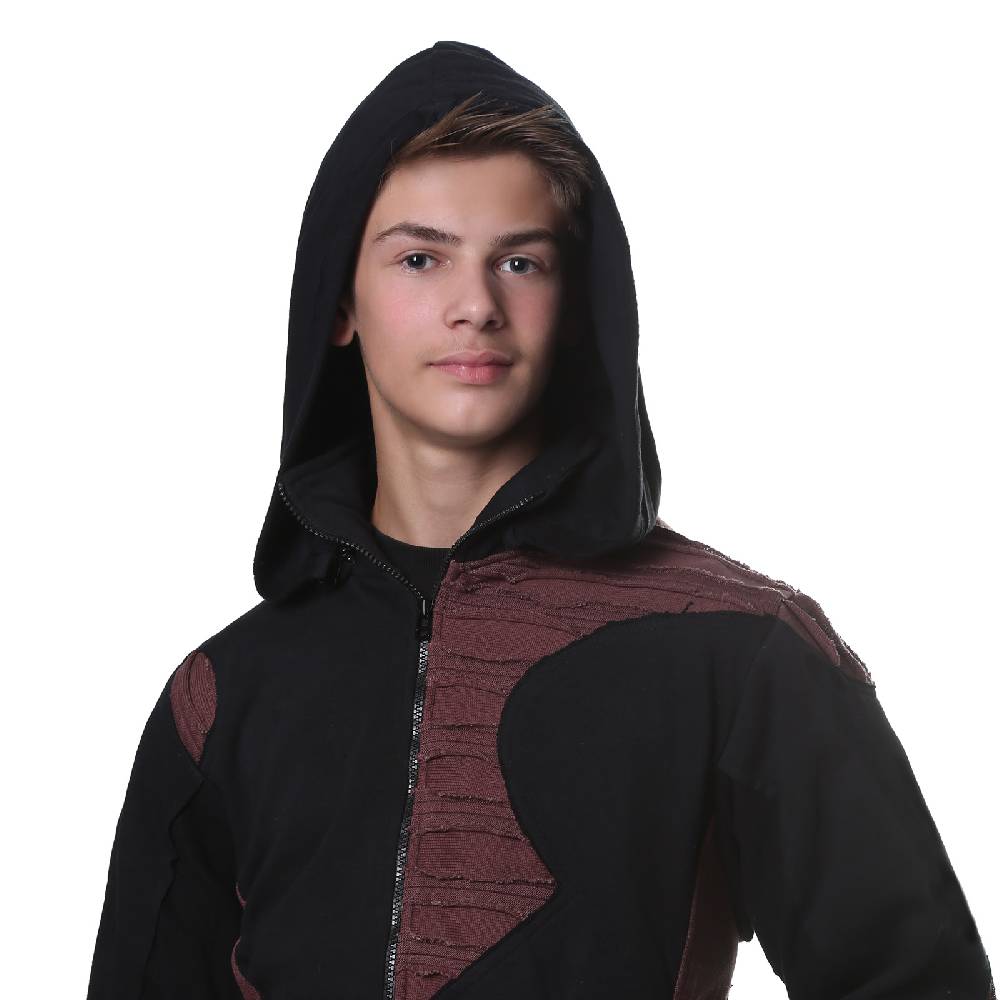 Kunst Und Magie Kunst und Magie Herren Goa Sweatjacke aus Baumwolle Punk Goth Hoody Meist gekauft