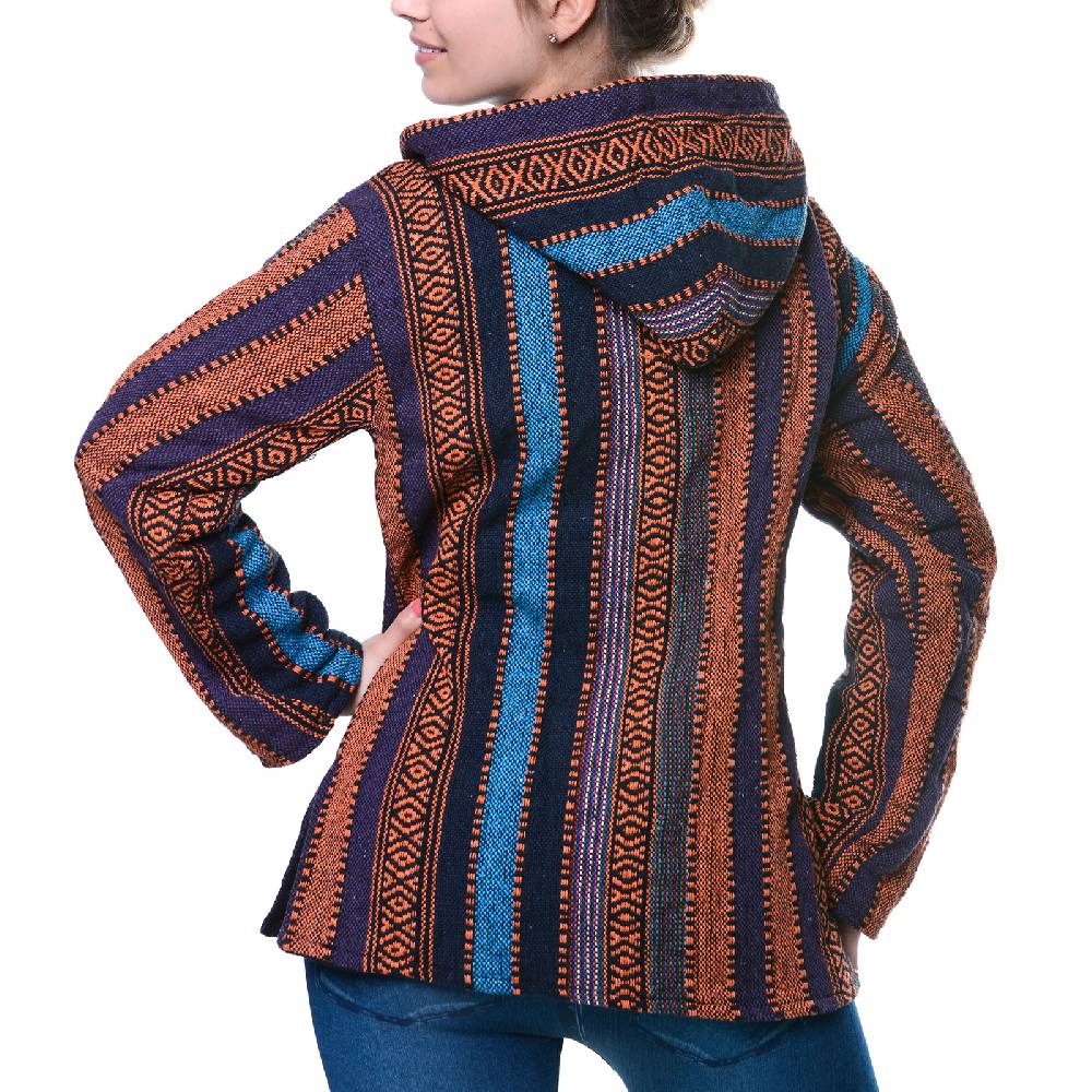 Kunst Und Magie Kunst und Magie Nepal Baja Jerga Sweatshirt Poncho Rabatt