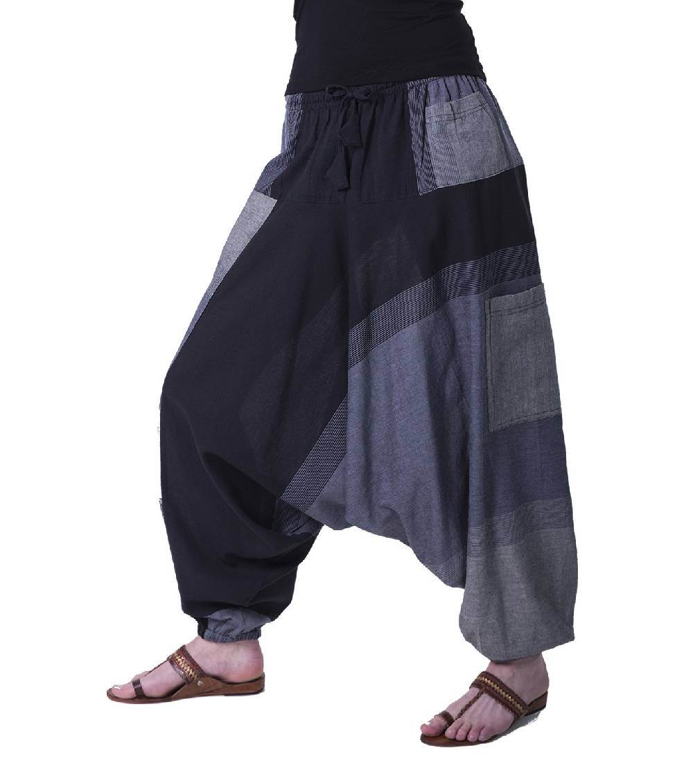 Kunst Und Magie Kunst und Magie Bunte Aladin Haremshose Pumphose Pluderhose Harem Hippie Großer Ausverkauf