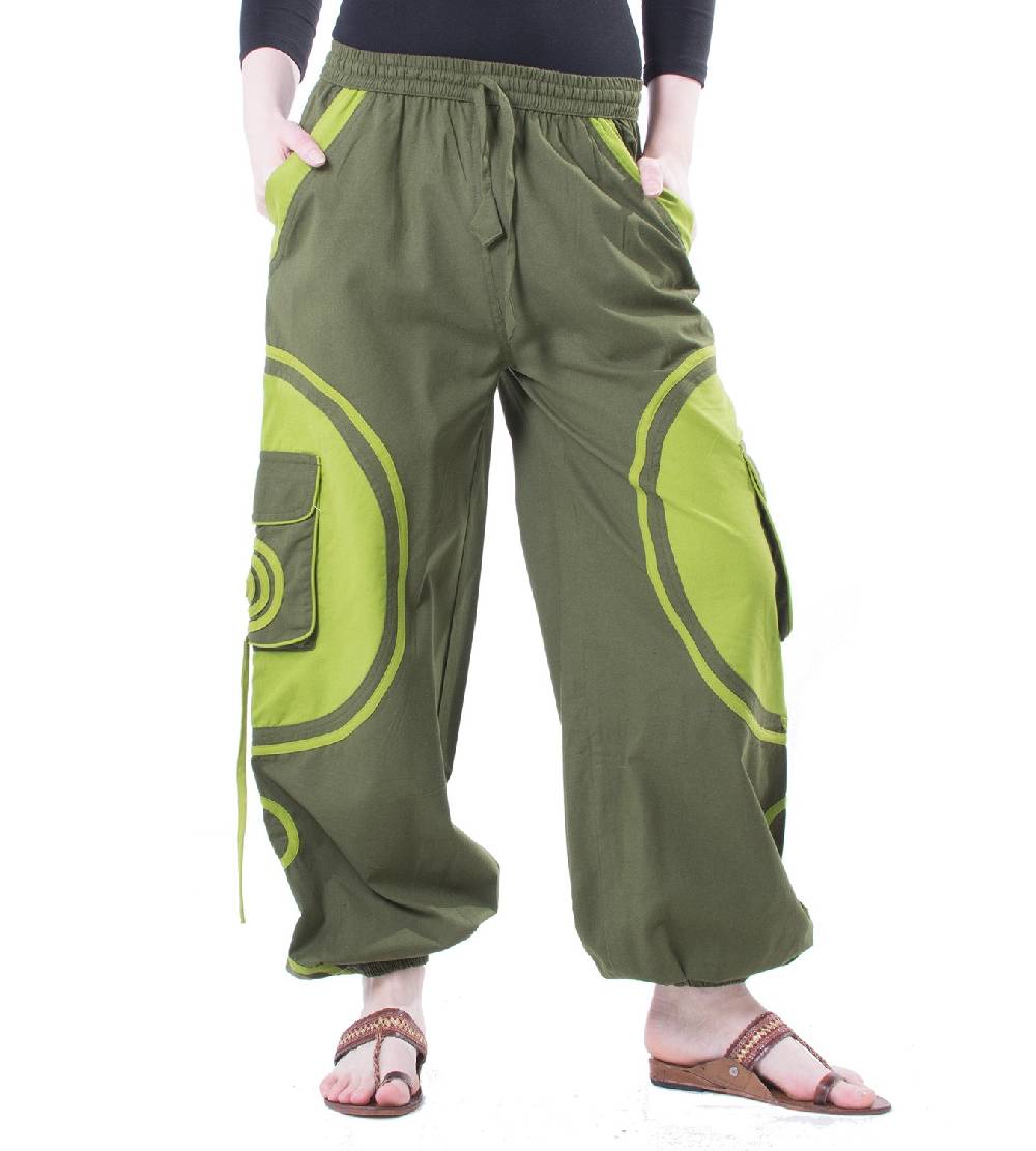 Kunst Und Magie Kunst und Magie Goahose Unisex Hose Cargohose Unisex Hose Weihnachtsangebot