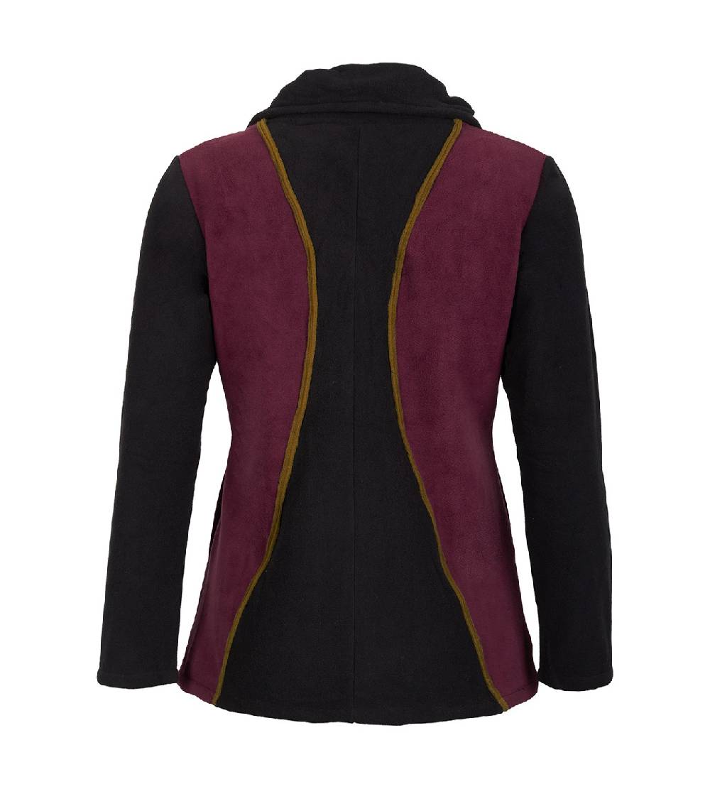 Kunst Und Magie Kunst und Magie Damen Fleecejacke Goa Psy Hippie - Boho Jacke Jubiläumsangebot