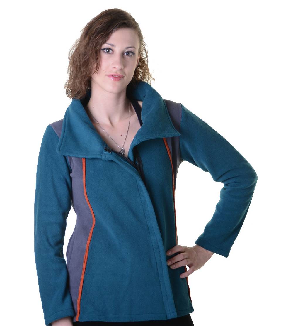 Kunst Und Magie Kunst und Magie Damen Fleecejacke Goa Psy Hippie - Boho Jacke Jubiläumsangebot