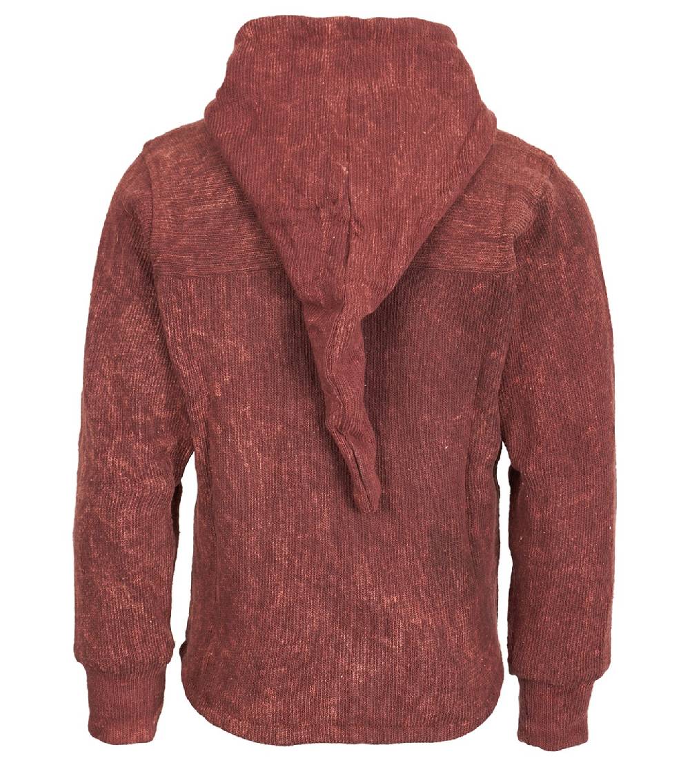 Kunst Und Magie Kapuzen - Strickjacke Sweatjacke mit Zipfelkapuze Mittelalter 50% Rabatt mit kostenlosem Versand