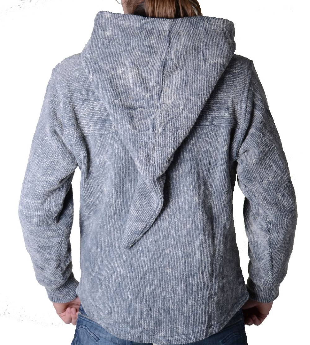 Kunst Und Magie Kapuzen - Strickjacke Sweatjacke mit Zipfelkapuze Mittelalter 50% Rabatt mit kostenlosem Versand