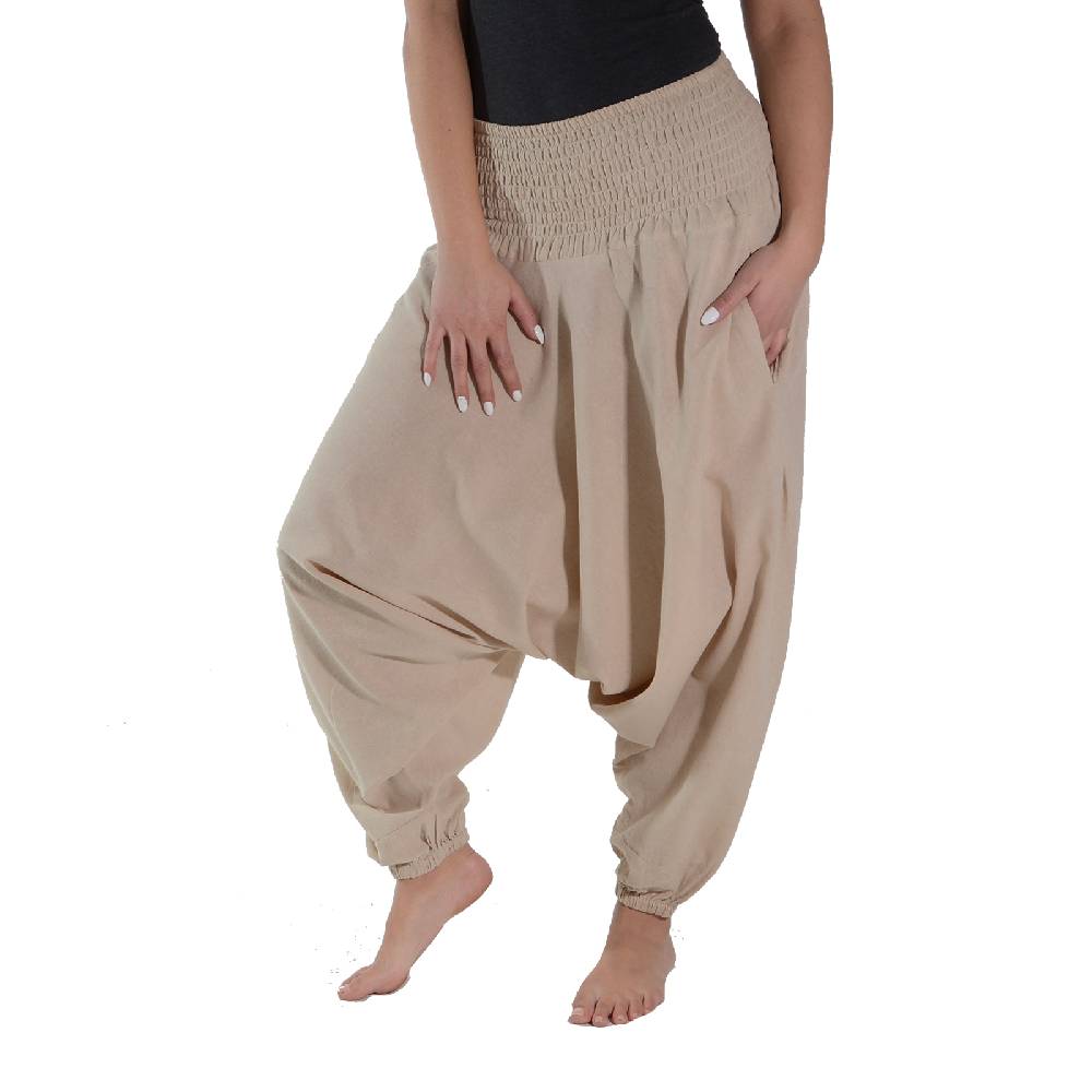 Kunst Und Magie Kunst und Magie Unisex Orientalische Haremshose Pluderhose Pumphose, Größe: Einheitsgröße Speichern exportieren