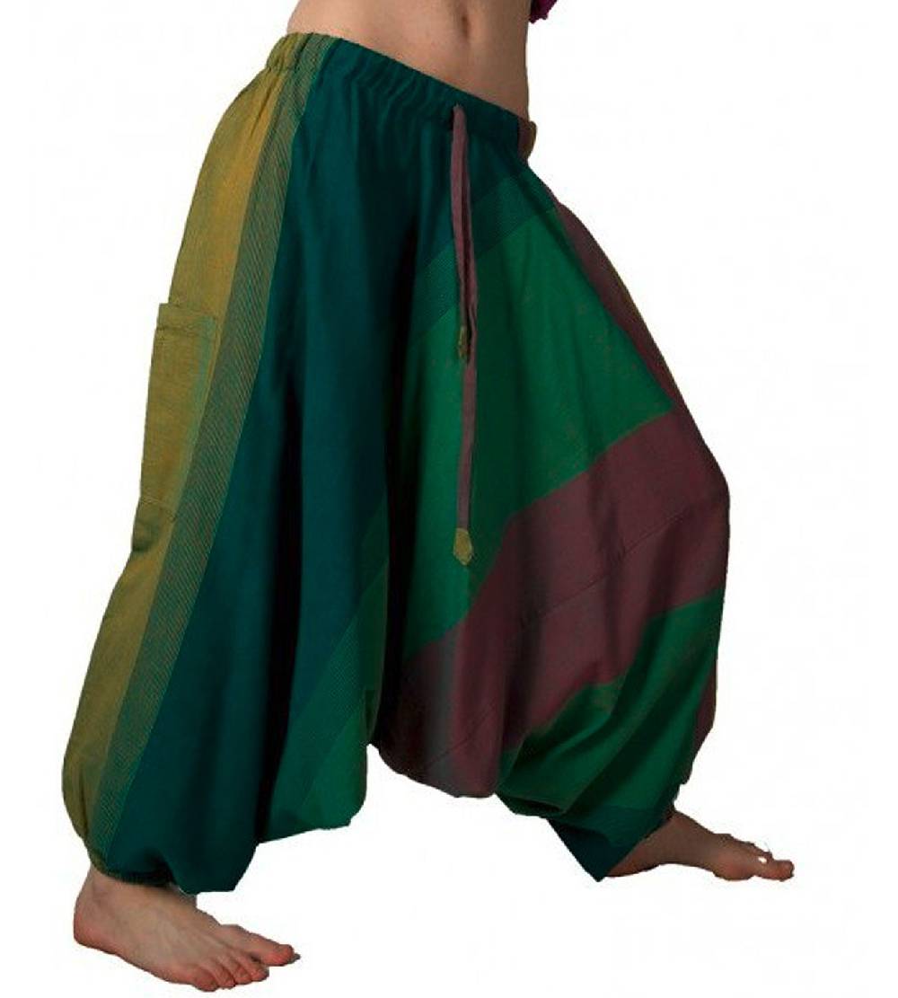 Kunst Und Magie Kunst und Magie Unisex Haremshose onesize mehrfahrbig Hippie Goa Fair