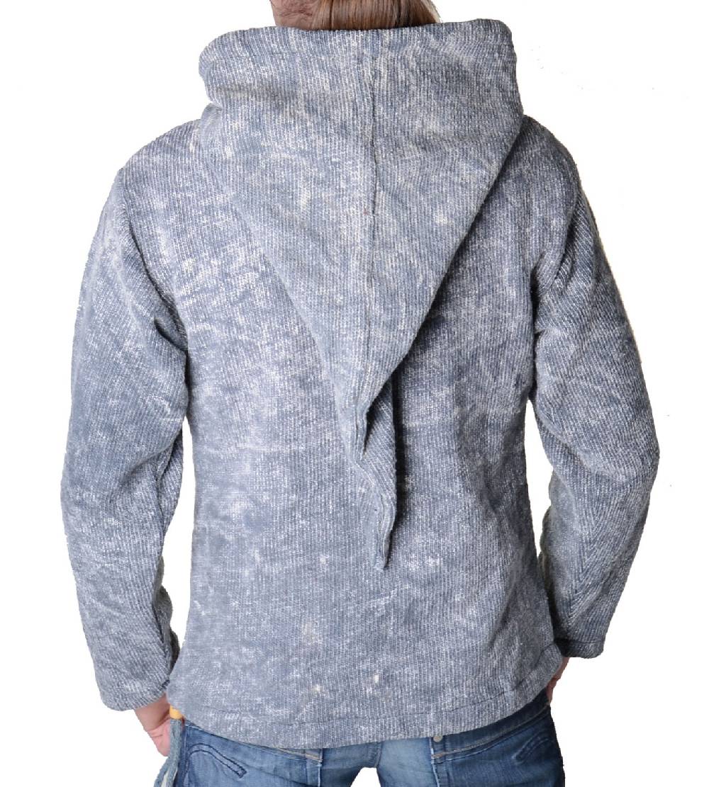 Kunst Und Magie Kapuzen Strickpullover Sweatshirt mit Zipfelkapuze Mittelalter Schlussverkauf
