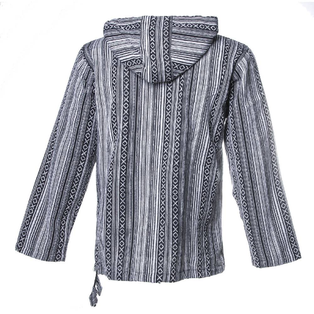 Kunst Und Magie Kunst und Magie Herren Nepal Baja Hoodie Pullover Sweatshirt Poncho Günstiger Verkauf
