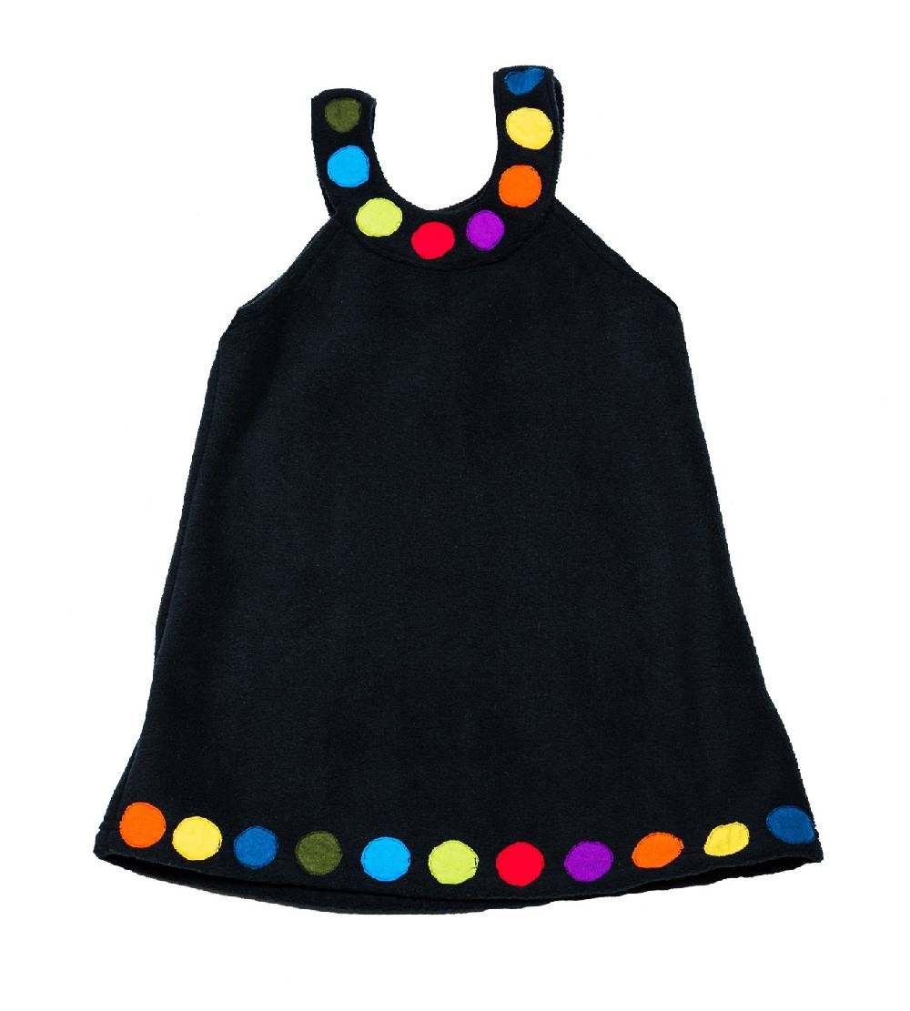Kunst Und Magie Kunst und Magie Kinder Kleid /Trägerkleid aus Fleece Sonderangebot