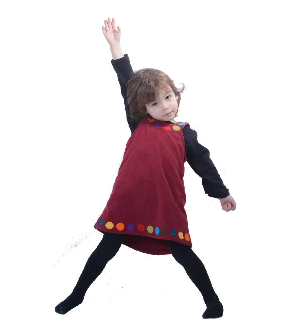 Kunst Und Magie Kunst und Magie Kinder Kleid /Trägerkleid aus Fleece Sonderangebot