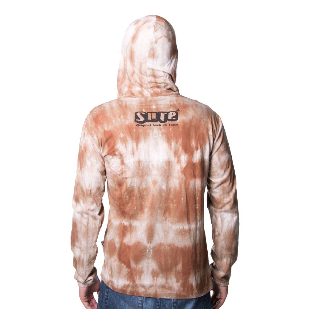 Kunst Und Magie Kunst und Magie Sure Hoody Kapuzen Tie Dye Batik Shirt mit "Peace" Motiv Weihnachtsangebot