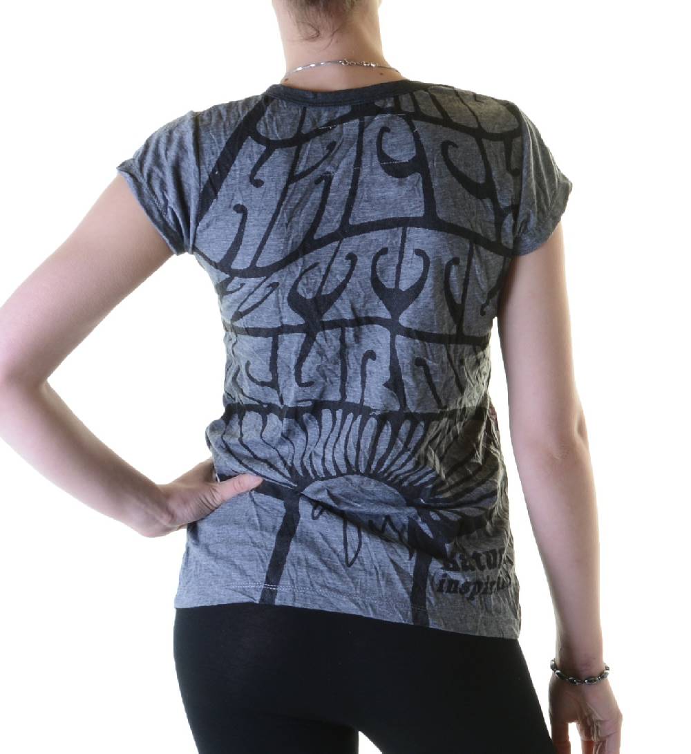 Kunst Und Magie 70er Retro Top Sure WEED Magic Mushroom Psy Goa T-Shirt Girlie Rabatte dieses Monats
