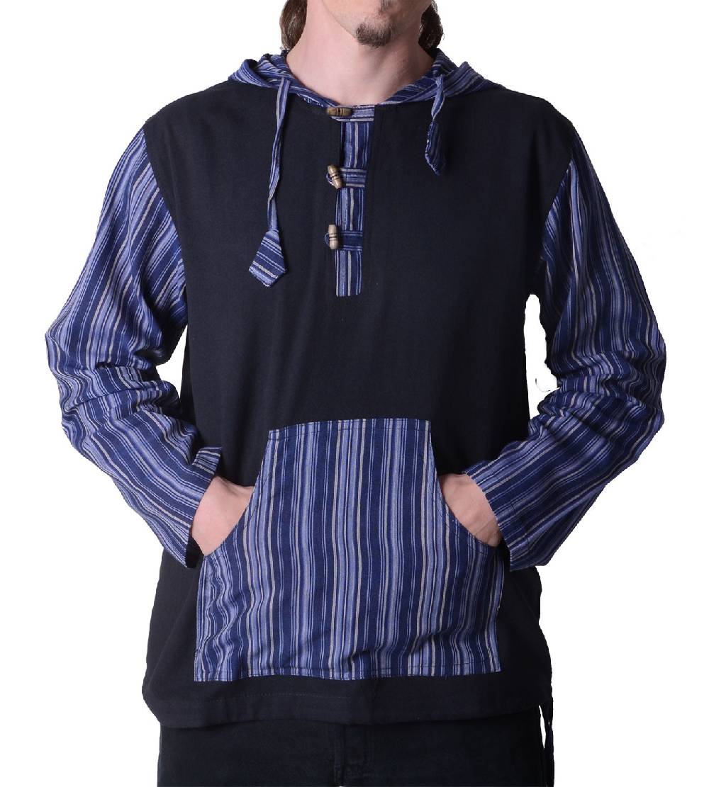 Kunst Und Magie Kapuzen Überzieher Hemd Poncho Surfer Baja Nepal Wochenangebot