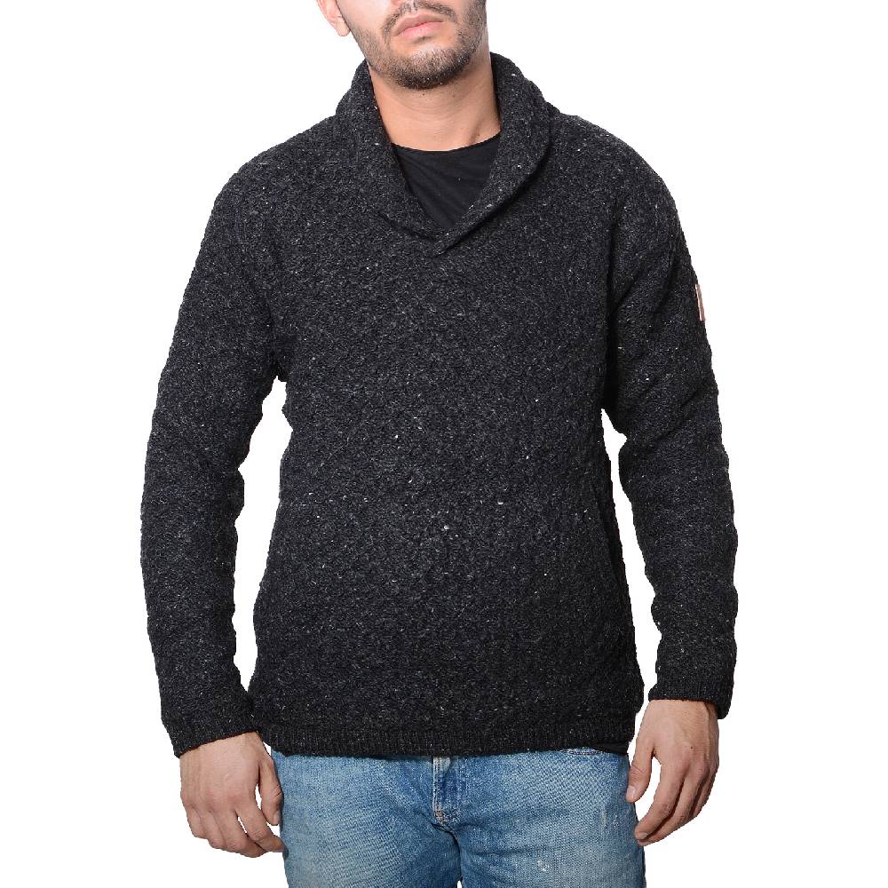 Kunst Und Magie Kunst und Magie Herren Strickpullover Wollpullover mit Schalkragen und warmen Fleecefutter Sonderangebot der Fabrik