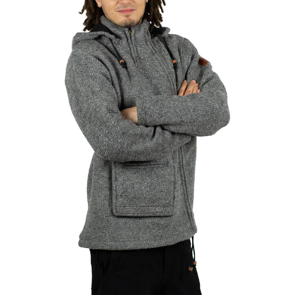 Kunst Und Magie Kunst & Magie Unisex Strick- Wolljacke abnehmbare Kapuze Bis zu 55% Rabatt