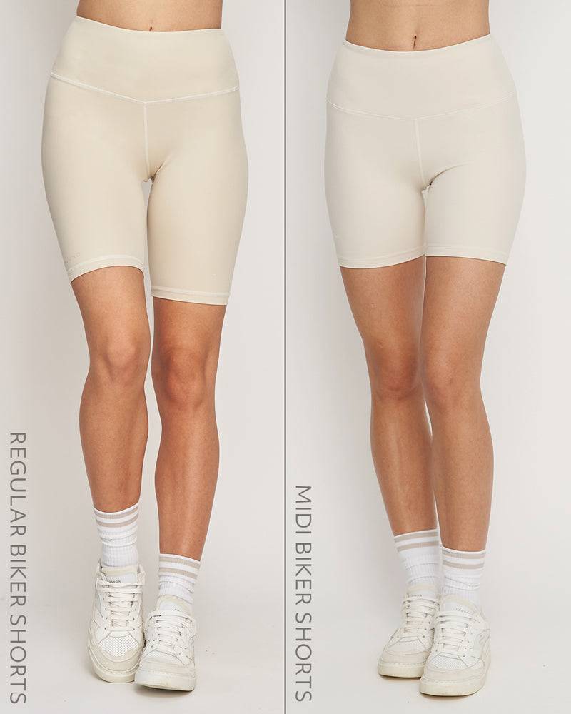 Kuuno Essential Biker Shorts Light Beige Super Rabatt