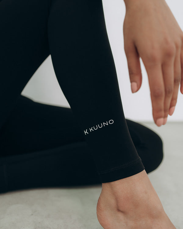 Kuuno Essential High Waist Tights Night Black Clearance-Verkauf