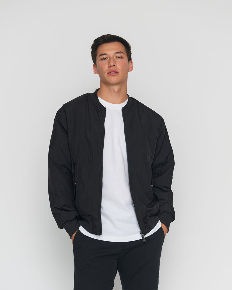 Kuuno Reversible Bomber Jacket Night Black / Forest Green Begrenzt auf 3 Tage