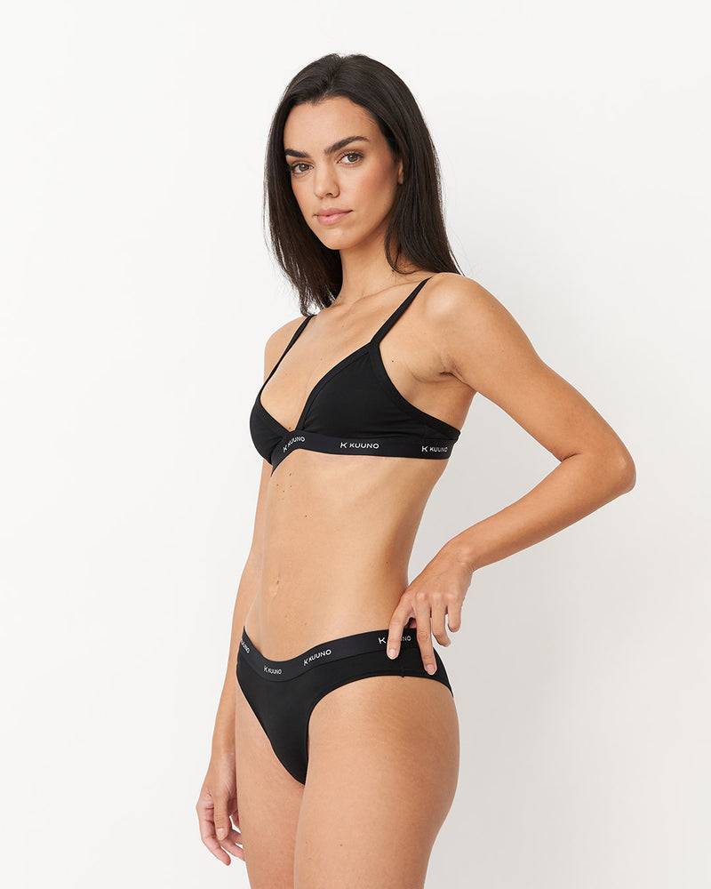 Kuuno 3er-Set Everyday Brazilian Brief Night Black Auslauf
