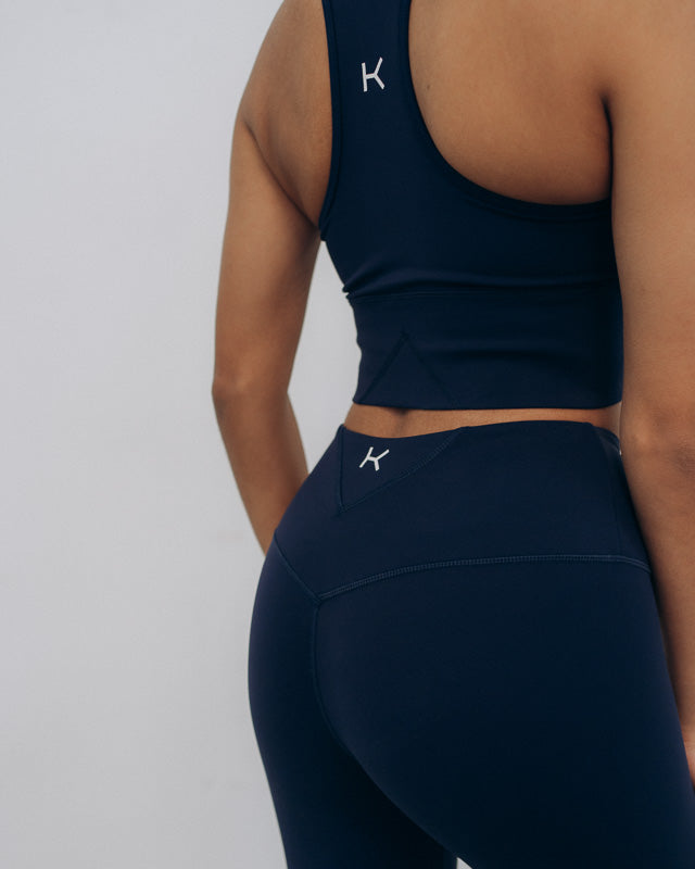 Kuuno Essential High Waist Tights Navy Blue Angebote