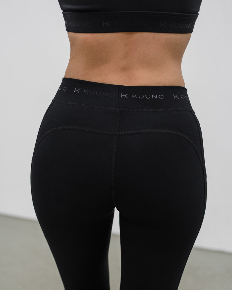 Kuuno Dynamic High Waist Tights Night Black Schlussverkauf
