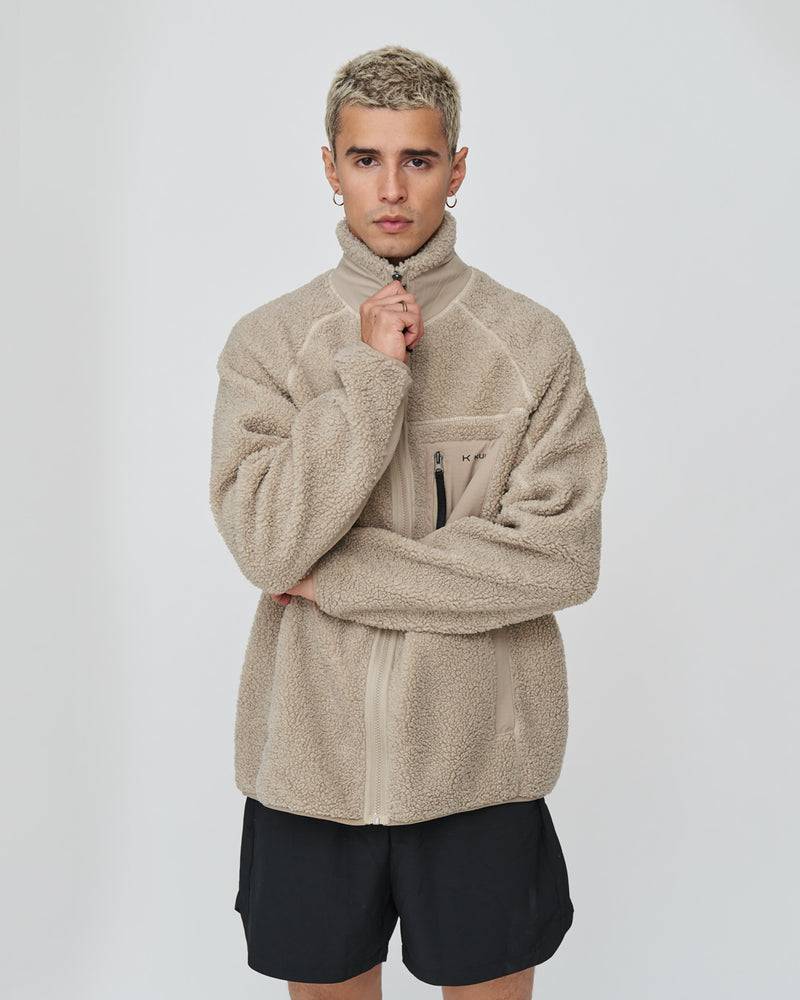 Kuuno Everyday Fleece Jacket Deep sand Günstiger Verkauf