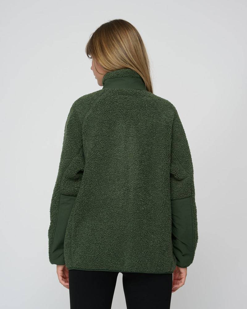 Kuuno Everyday Fleece Jacket Forest Green Fabrikverkauf