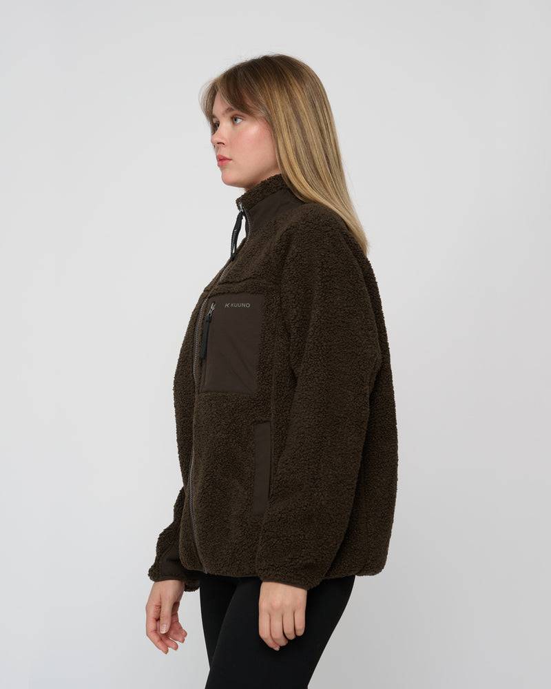 Kuuno Everyday Fleece Jacket Midnight Brown Meist gekauft