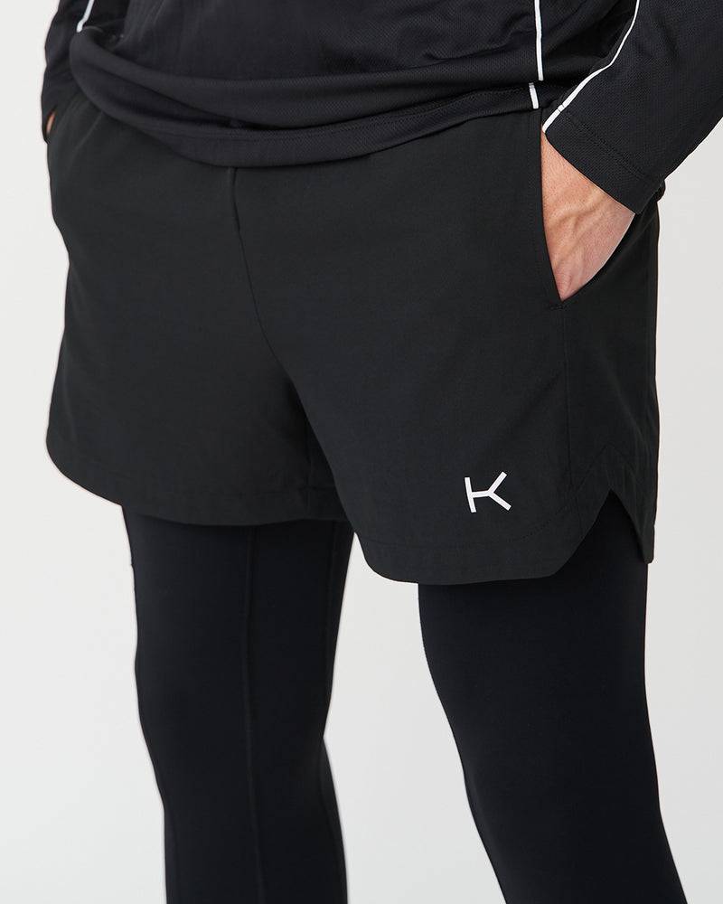 Kuuno Dynamic Long Leg Shorts Night Black Fabrik Onlineshop