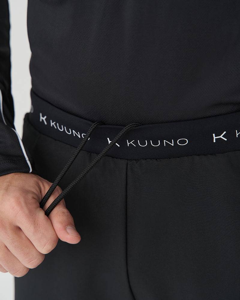 Kuuno Dynamic Long Leg Shorts Night Black Fabrik Onlineshop