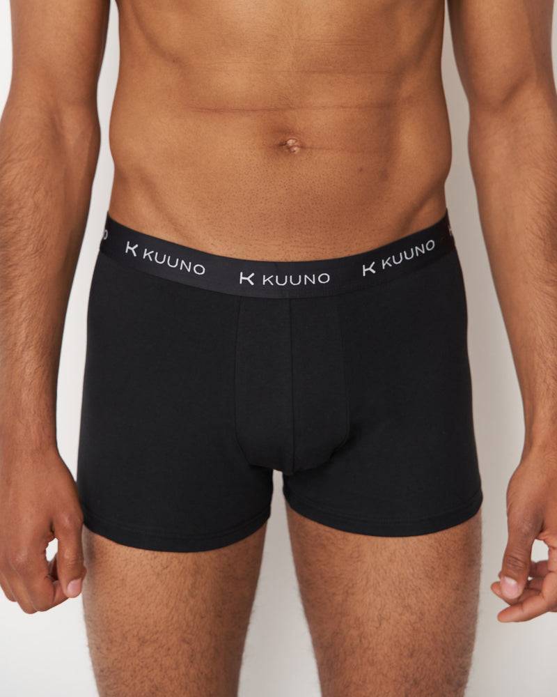 Kuuno 3er-Set Everyday Boxers Short Night Black Versandkostenfrei