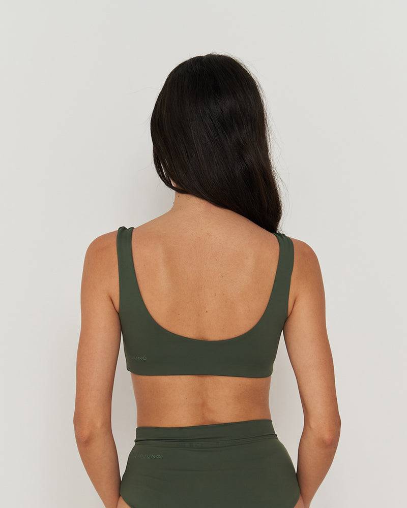 Kuuno Bikini Top Forest Green Tägliche Deals