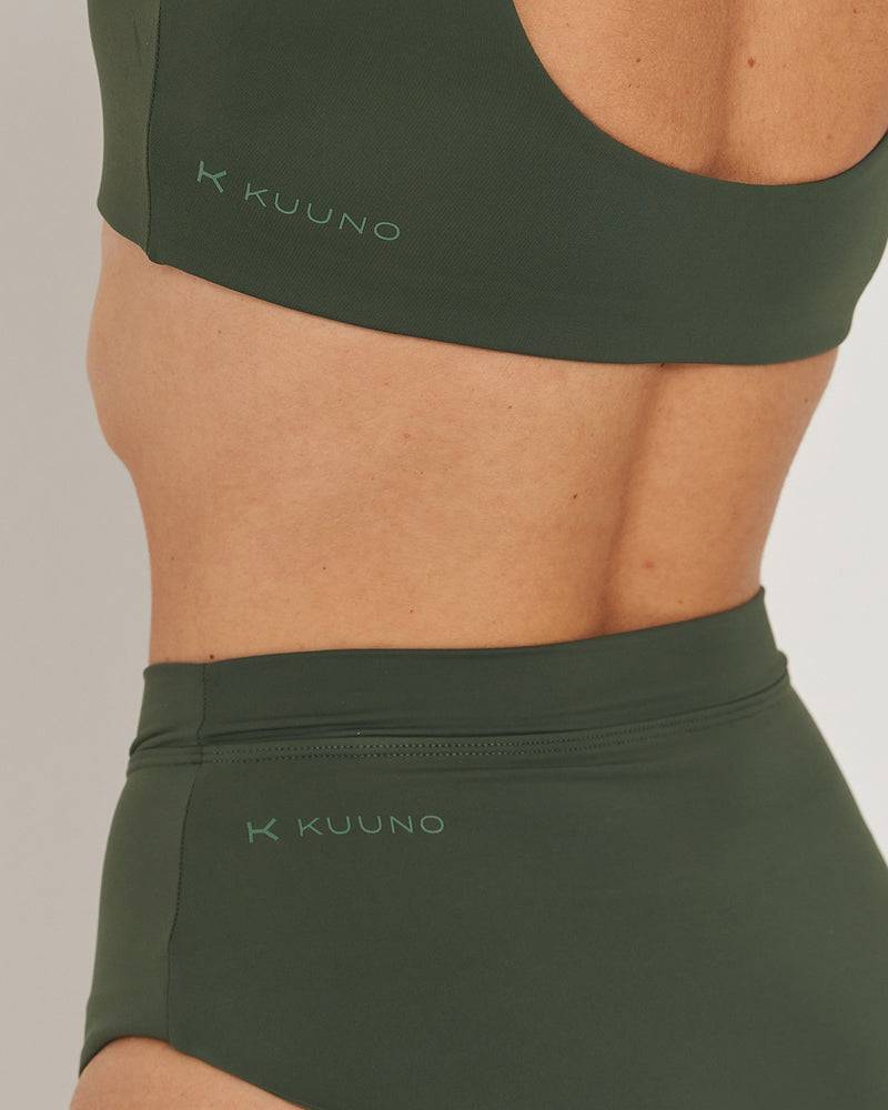 Kuuno Bikini Top Forest Green Tägliche Deals
