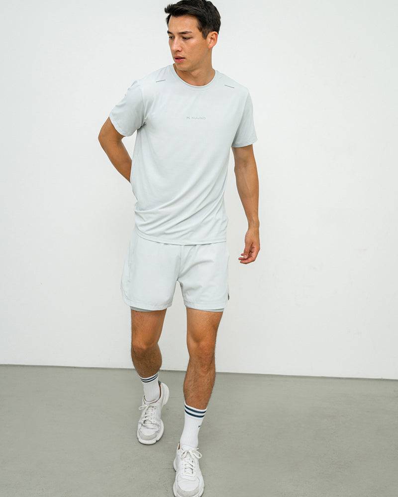 Kuuno Dynamic Sports Shorts Simple Grey Neueste Stile