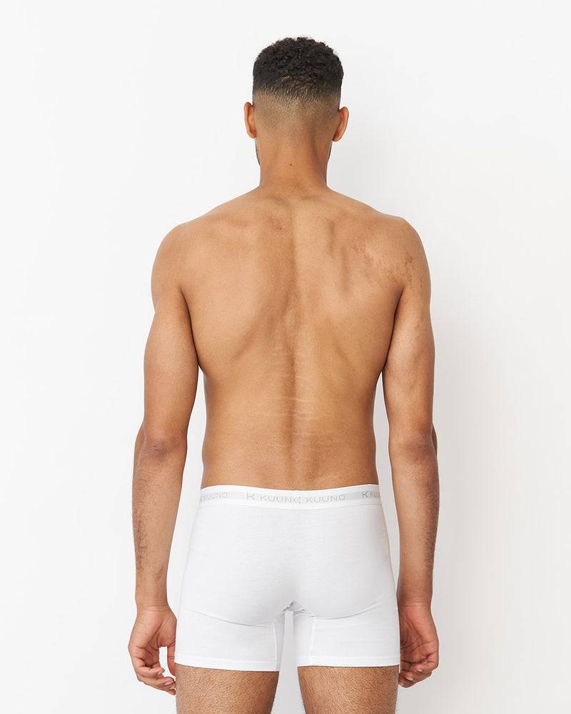 Kuuno Everyday Boxers Long Classic White Bis zu 50% Rabatt