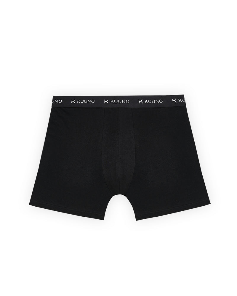 Kuuno Everyday Boxers Long Night Black Sonderangebot der Fabrik