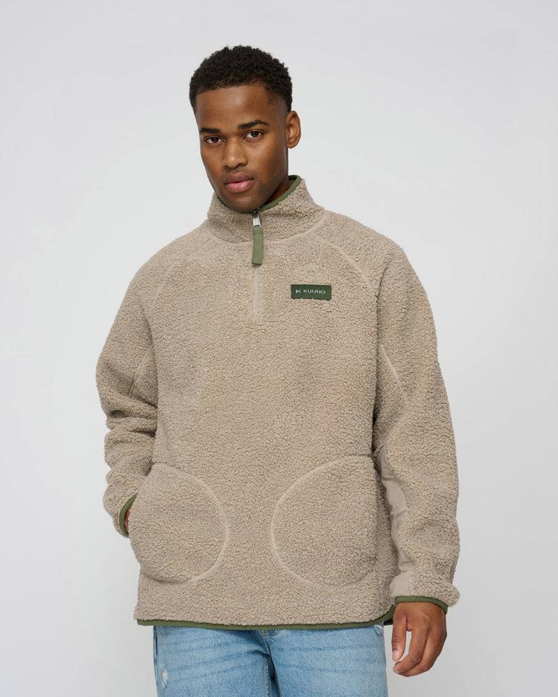 Kuuno Everyday Half Zip Fleece Deep Sand Speichern exportieren