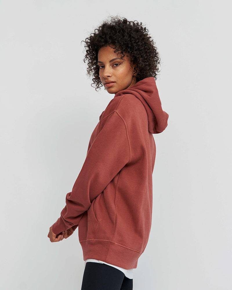 Kuuno Everyday Hoodie Marsala Red Online